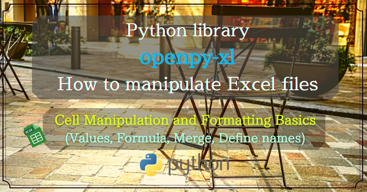 Cell manipulation and Formatting Baswics(Vlaues, Formula, Merge, Define names)