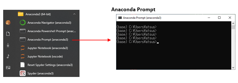 Anaconda_AnacondaPromptの起動_rev0.1